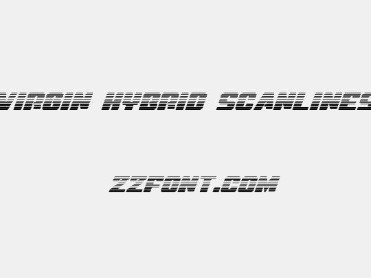 Virgin Hybrid Scanlines