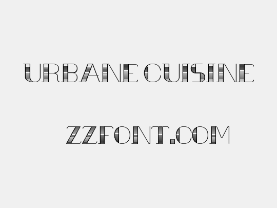 Urbane Cuisine