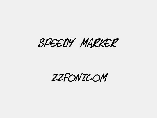 Speedy Marker
