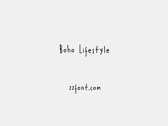 Boho Lifestyle
