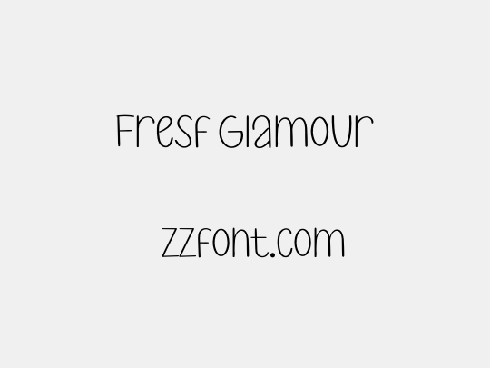Fresf Glamour