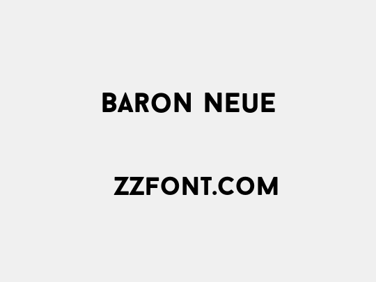 Baron Neue