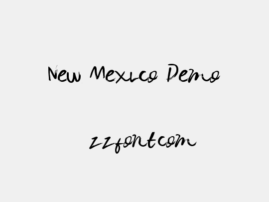 New Mexico Demo