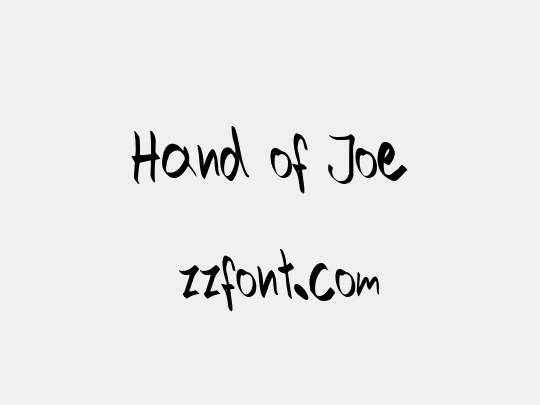 Hand of Joe