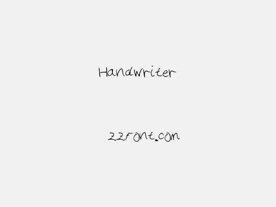 Handwriter