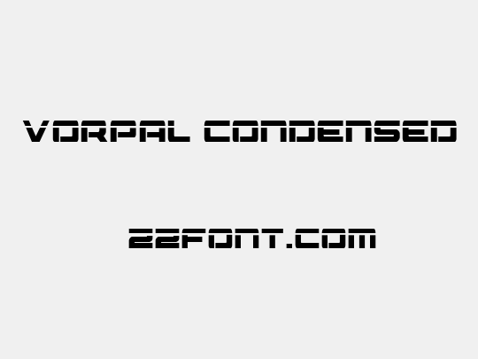 Vorpal Condensed