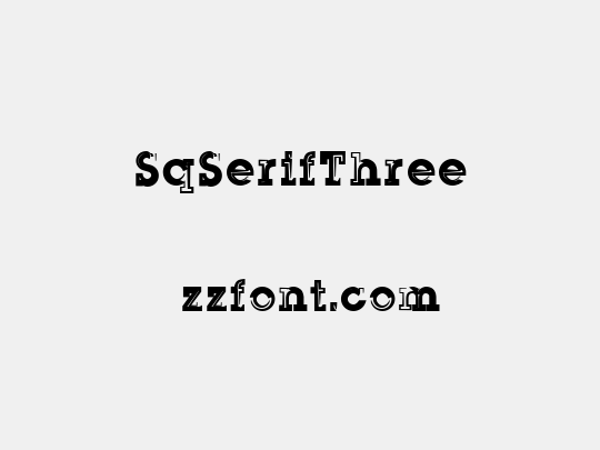 SqSerifThree