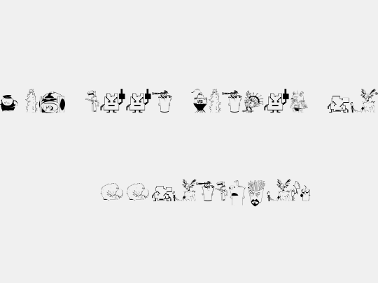 aqua teen hunger font