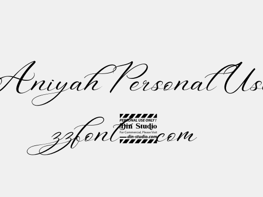 Aniyah Personal Use