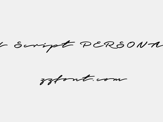 Graced Script PERSONAL USE