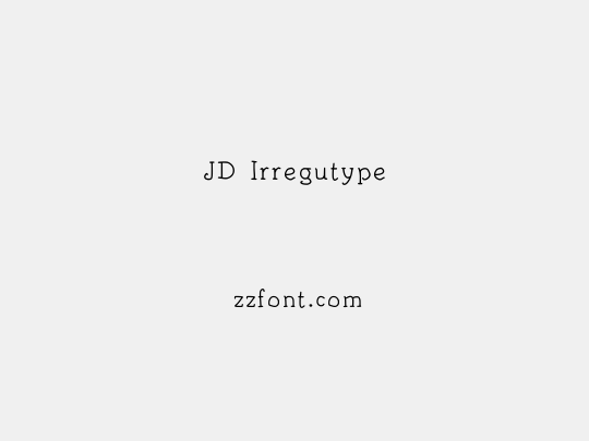 JD Irregutype