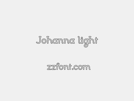 Johanna light