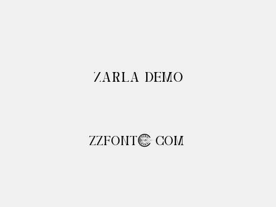Zarla Demo