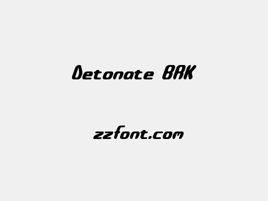Detonate BRK