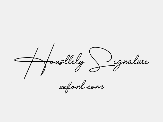 Housttely Signature