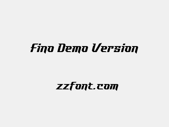 Fino Demo Version