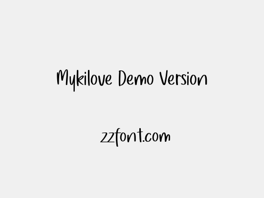 Mykilove Demo Version