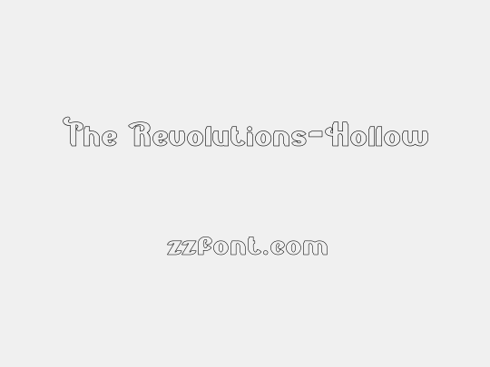 The Revolutions-Hollow