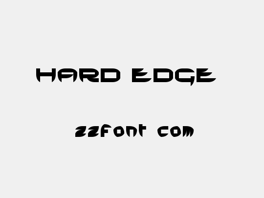 HARD EDGE 