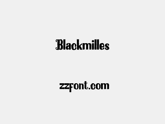 Blackmilles