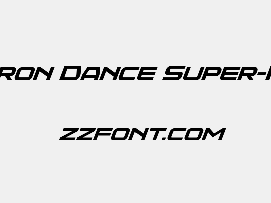 Neutron Dance Super-Italic