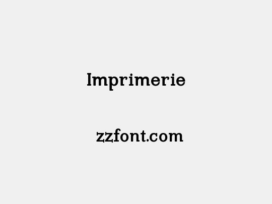 Imprimerie
