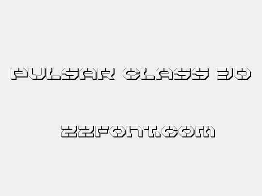 Pulsar Class 3D