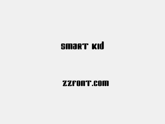 smart kid