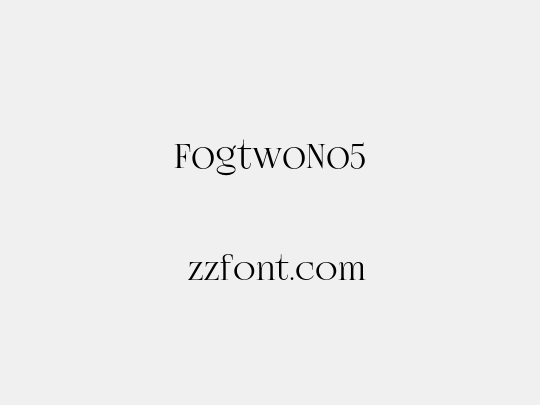 FogtwoNo5