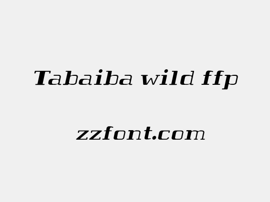 Tabaiba wild ffp