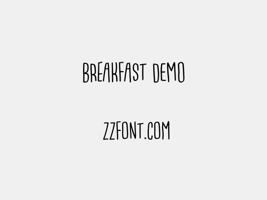 Breakfast DEMO