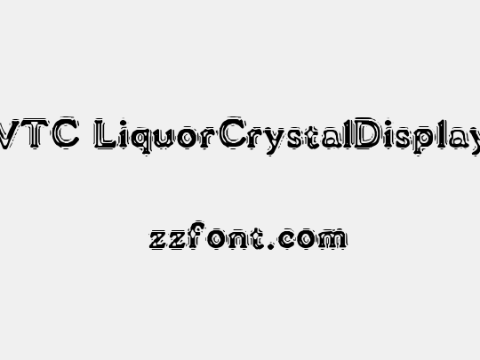 VTC LiquorCrystalDisplay