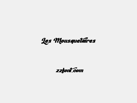 Les Mousquetaires