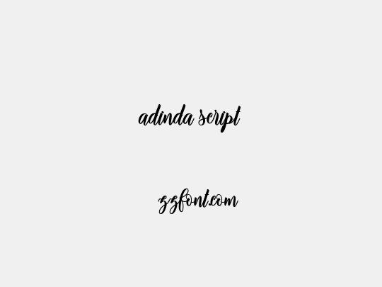 adinda script
