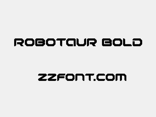 Robotaur Bold