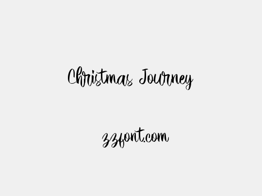 Christmas Journey