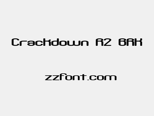 Crackdown R2 BRK