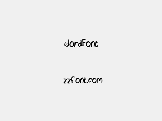 JordFont