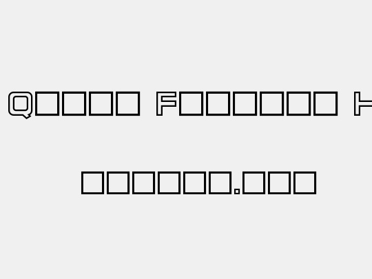 Super Quick Formula Hollow