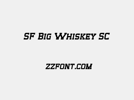 SF Big Whiskey SC