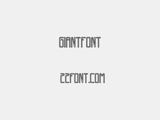 GiantFont