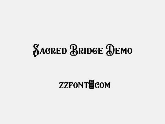 Sacred Bridge Demo