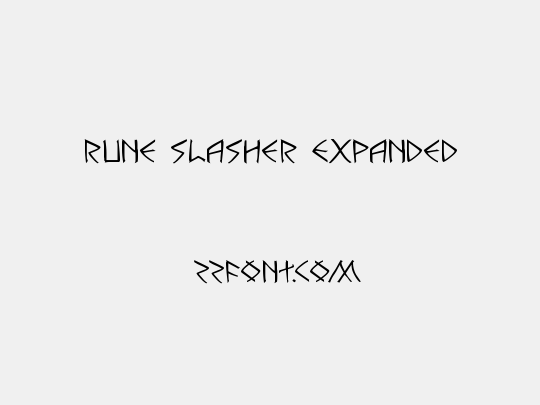 Rune Slasher Expanded