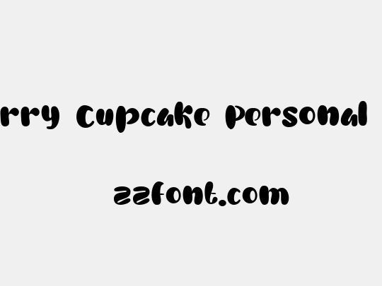 Cherry Cupcake Personal Use