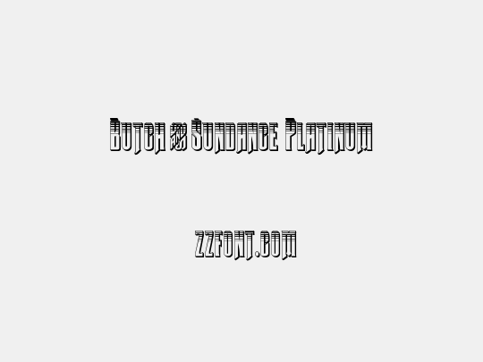 Butch & Sundance Platinum