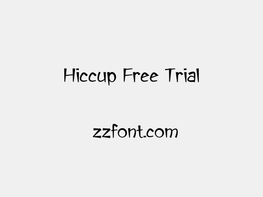 Hiccup Free Trial