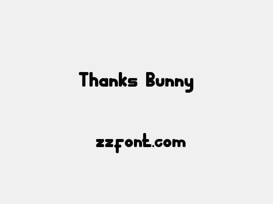 Thanks Bunny