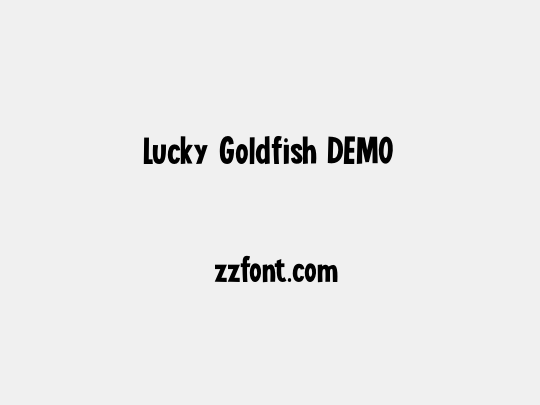 Lucky Goldfish DEMO
