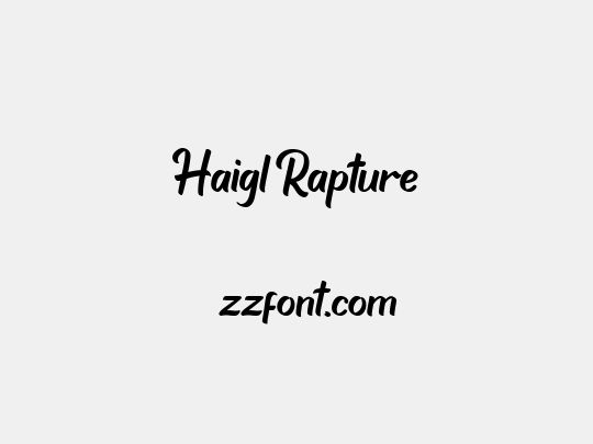 Haigl Rapture