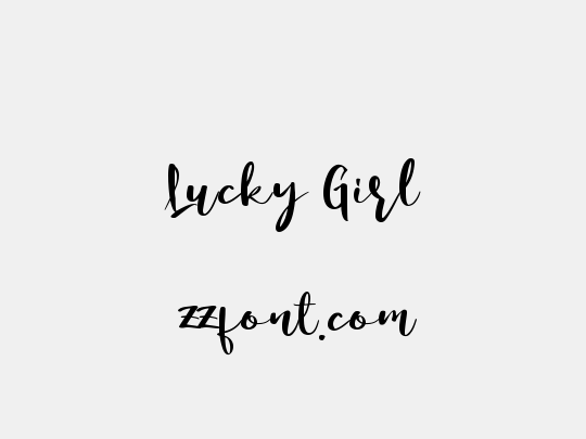 Lucky Girl